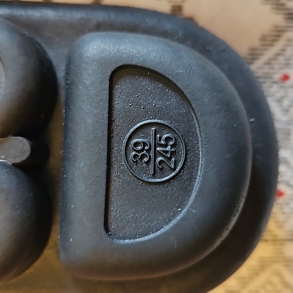 New in bag Owlkay leather floral shoes slides - Picture 5 of 8